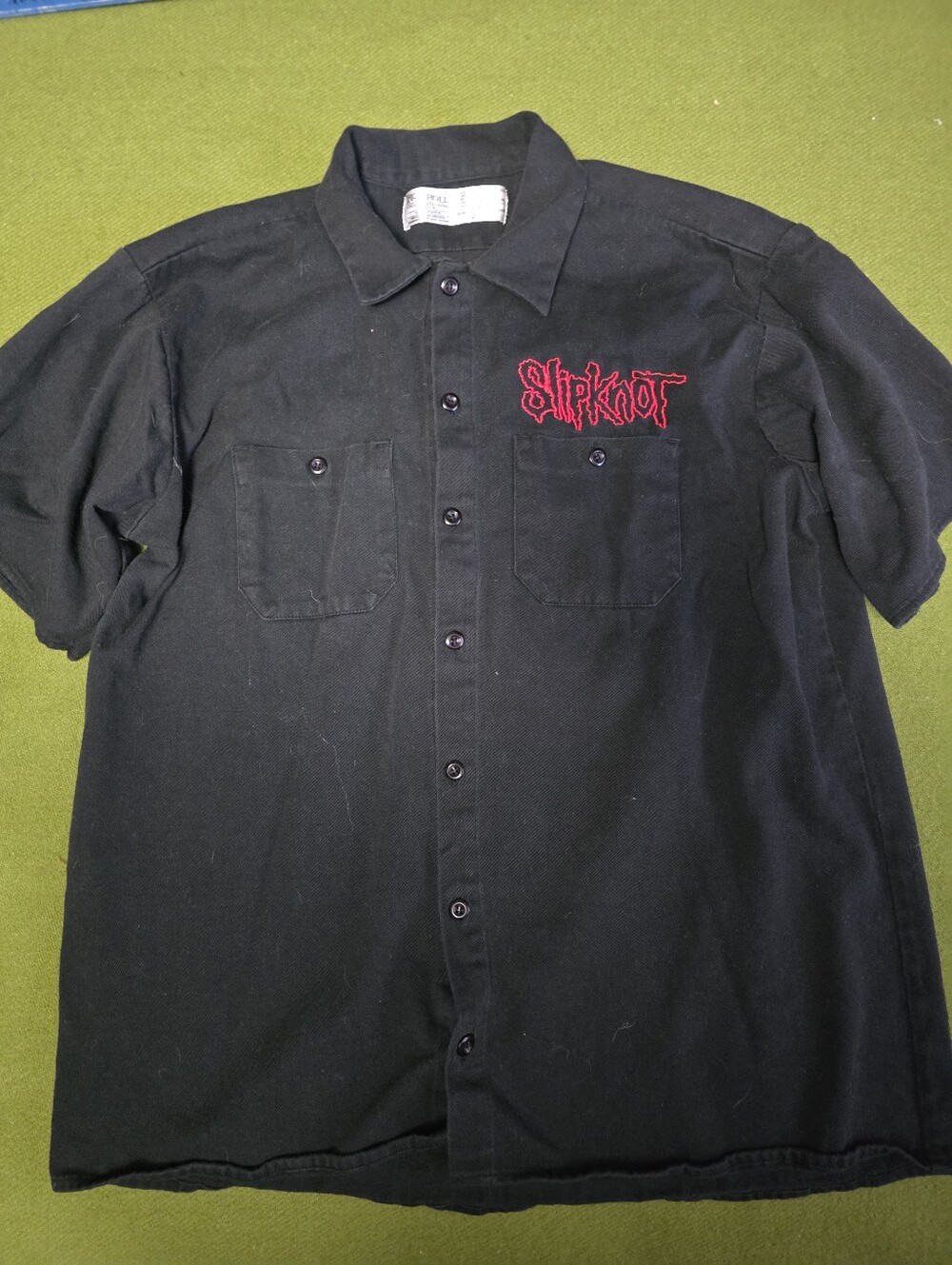 2001 Slipknot Work Shirt